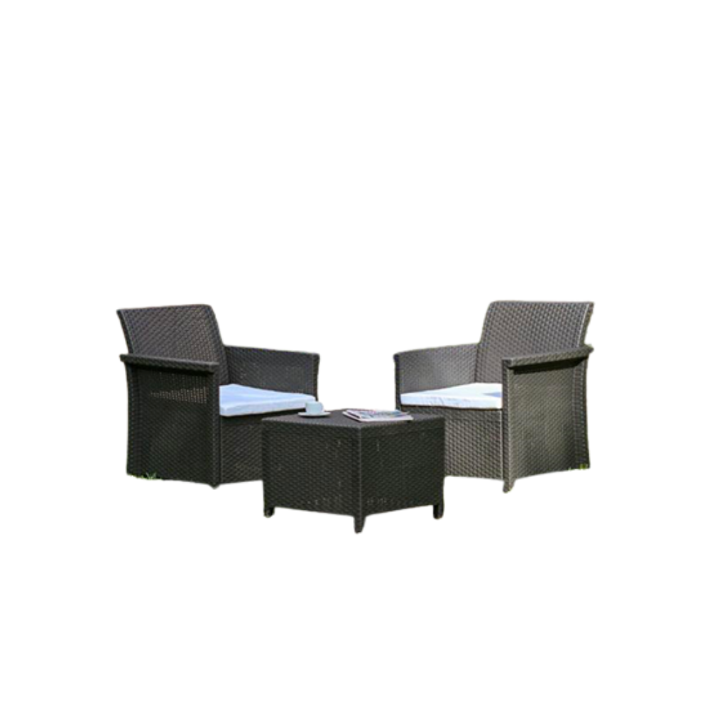 Set Salotto da Esterno in Resina 2 Posti – Resistente e Moderno
