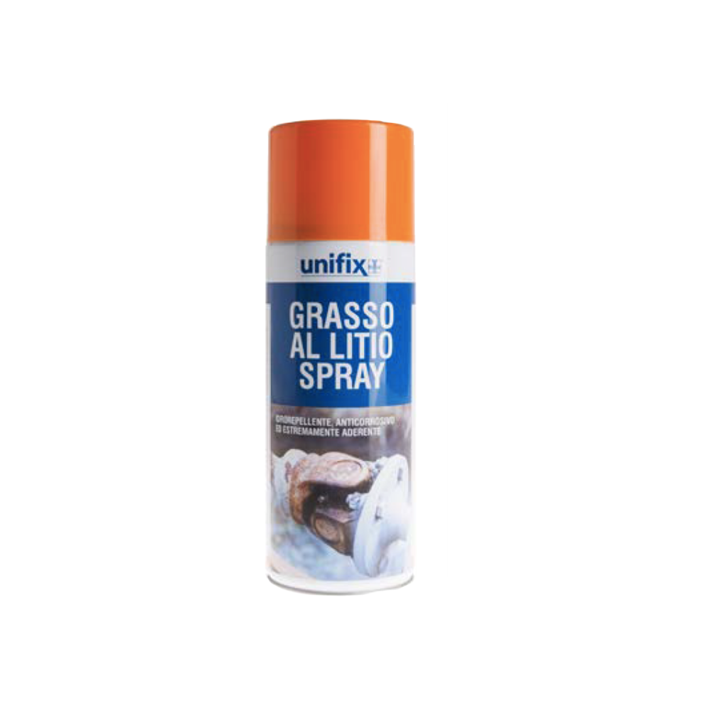 Unifix Grasso al Litio Spray – Lubrificante e Protettivo per Parti Meccaniche