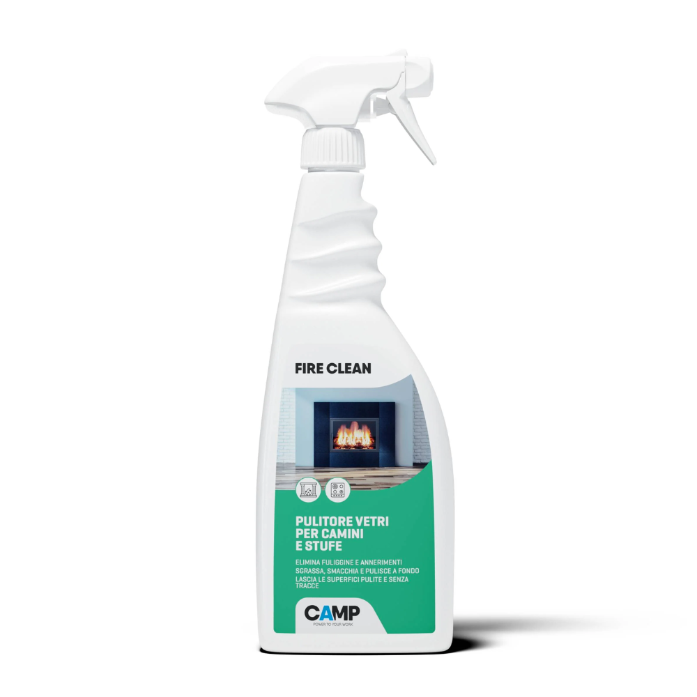 Fire Clean – Pulitore Decarbonizzante per Vetroceramica, Stufe e Camini