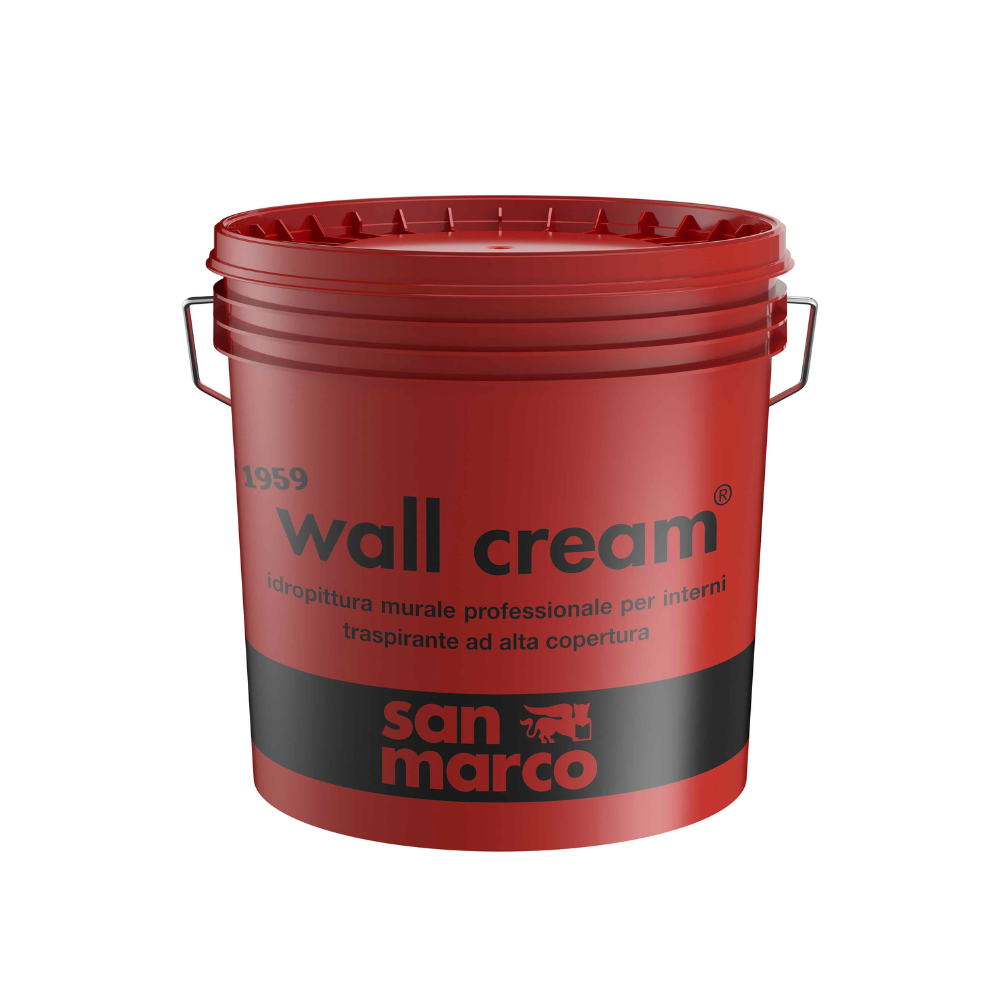Wall Cream – Idropittura Traspirante per Pareti e Soffitti Interni ad Alta Copertura
