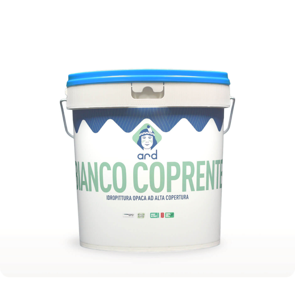 Idropittura Opaca - Bianco Coprente – Alta Copertura per Interni