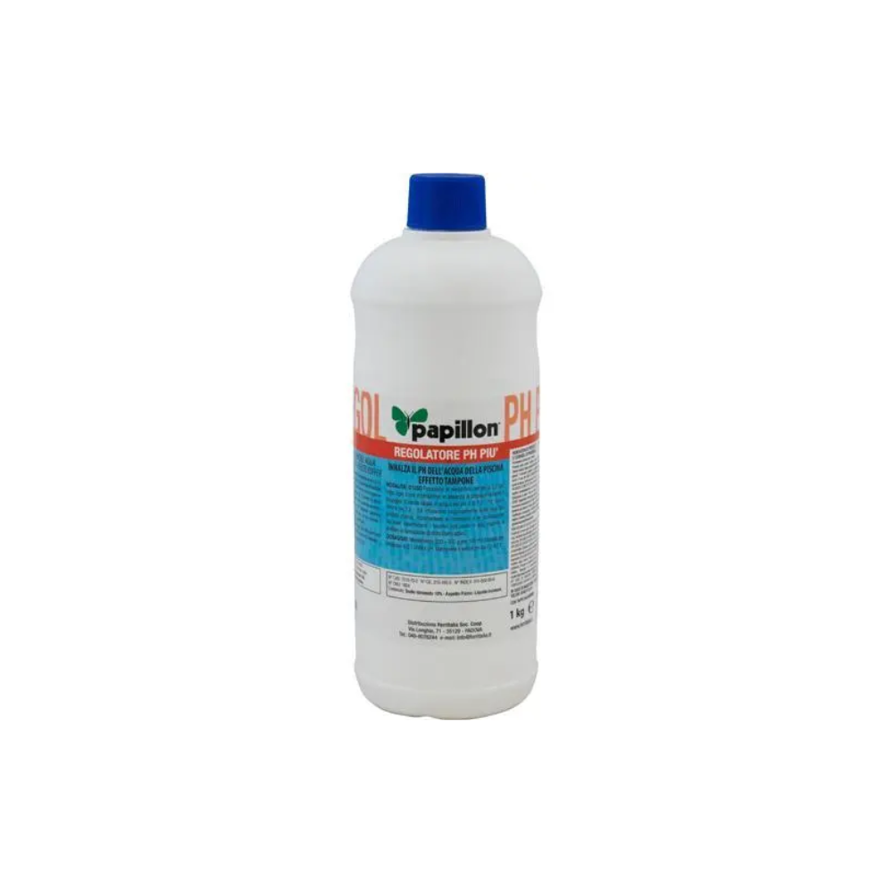 Regolatore pH+ Liquido Papillon – Correttore pH per Piscine