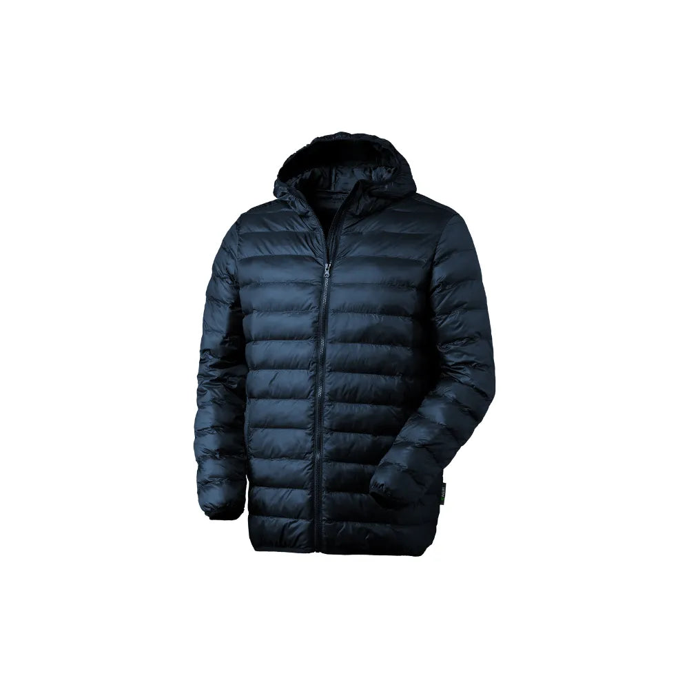 Piumino Leggero Imbottito in Nylon Neri Sestriere