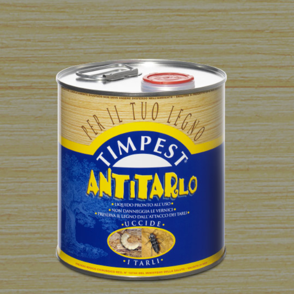 Antitarlo Base Solvente TimPest – Protezione Efficace del Legno contro Tarli