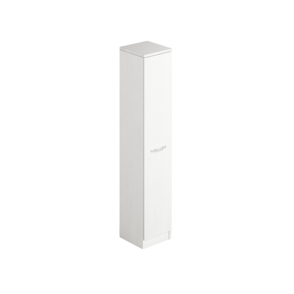 Mobile lavanderia 1 anta con ripiani 36x38x182 cm – Argilla