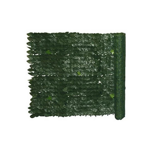 Siepe Artificiale Brixo Evergreen Lauro | Rotolo Ornamentale Sempreverde, Alta Privacy e Resistente ai Raggi UV