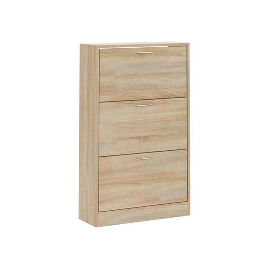 Scarpiera 3 ante D/Prof 58x25x105 cm – Rovere in kit di montaggio