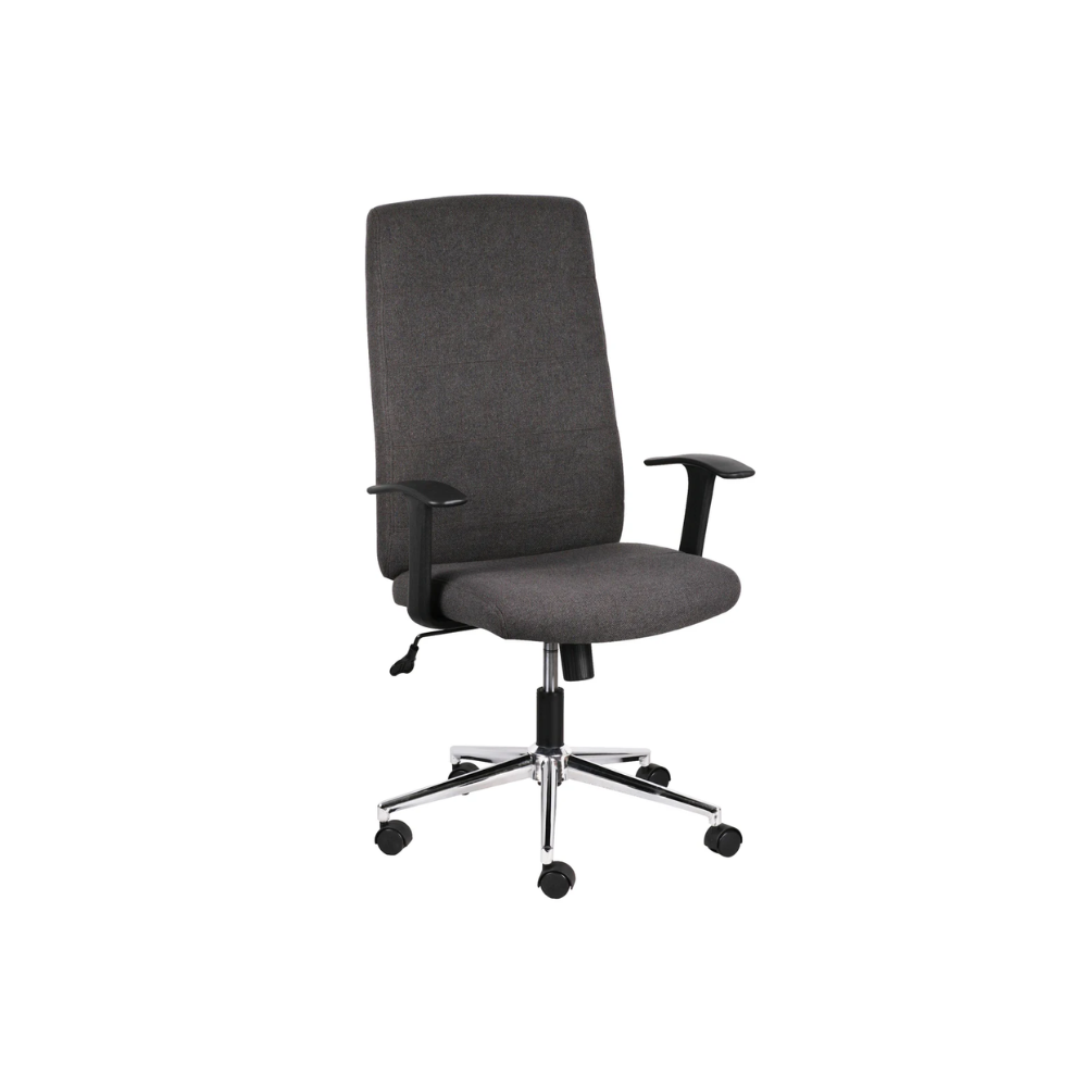 Poltrona Direzionale 1520 Tessuto Grigio Ergonomica per Ufficio