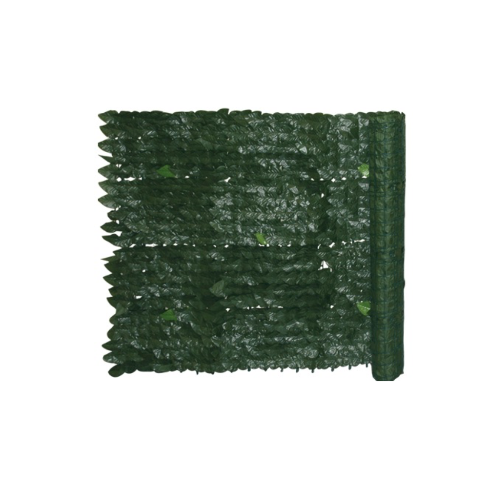 Siepe Artificiale Brixo Evergreen Lauro | Rotolo Ornamentale Sempreverde, Alta Privacy e Resistente ai Raggi UV