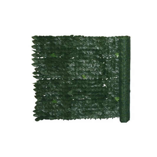 Siepe Artificiale Brixo Evergreen Lauro | Rotolo Ornamentale Sempreverde, Alta Privacy e Resistente ai Raggi UV