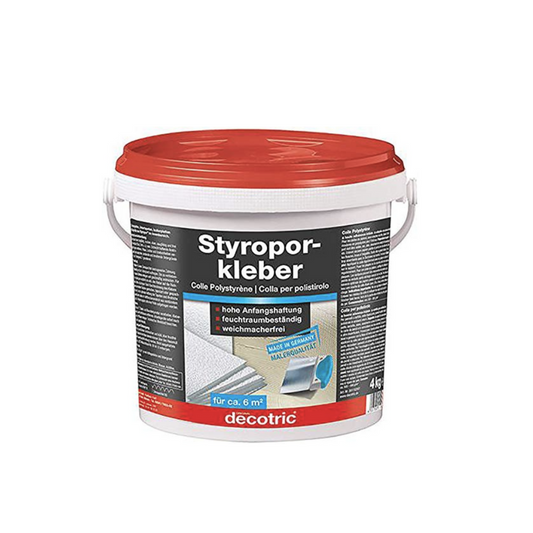 Decotric stiroporkleber colla per polistirolo ed espanso rigido