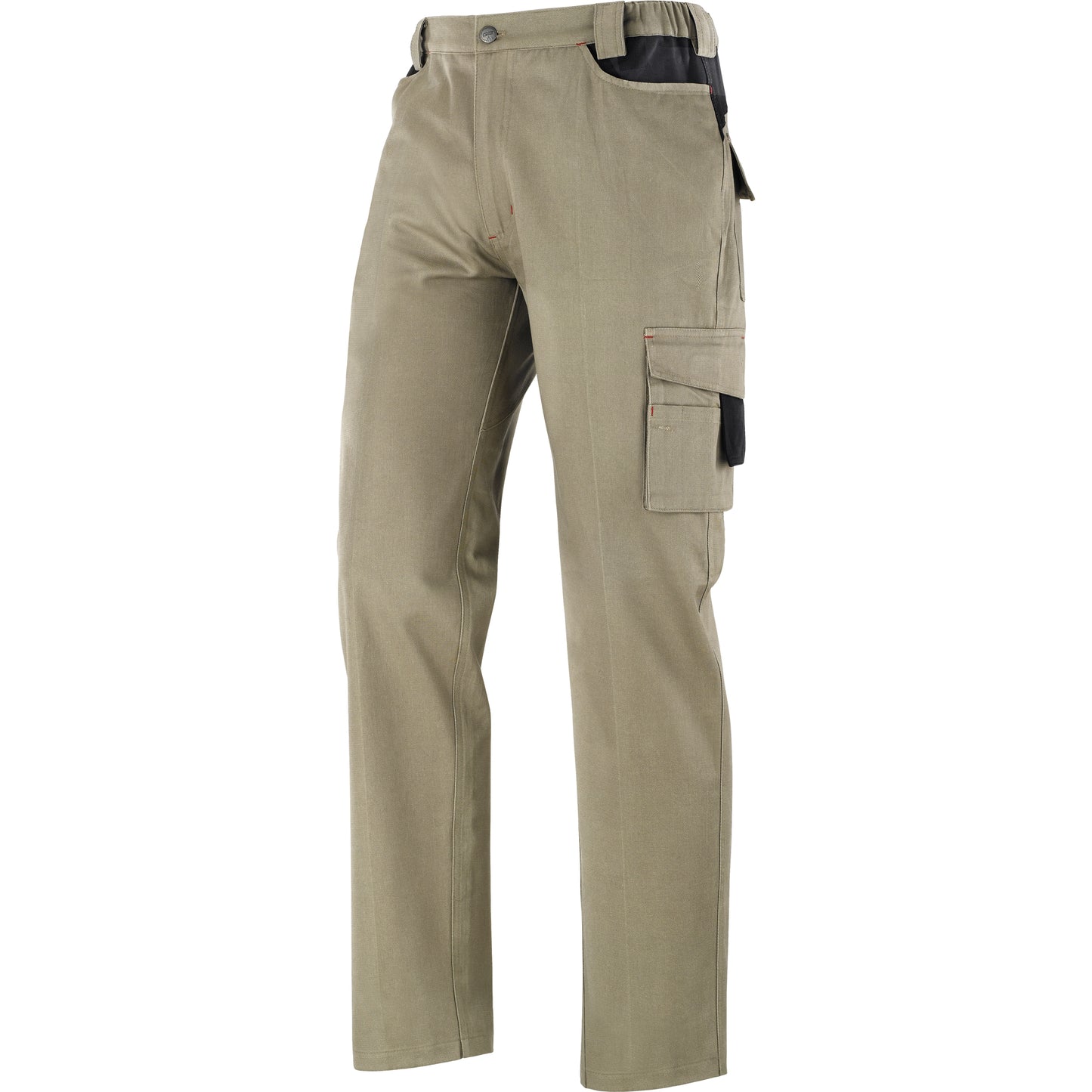Pantalone da Lavoro Neri Phanter in Cotone Canvas | Multi-Tasche, Rinforzi e Comfort – Beige