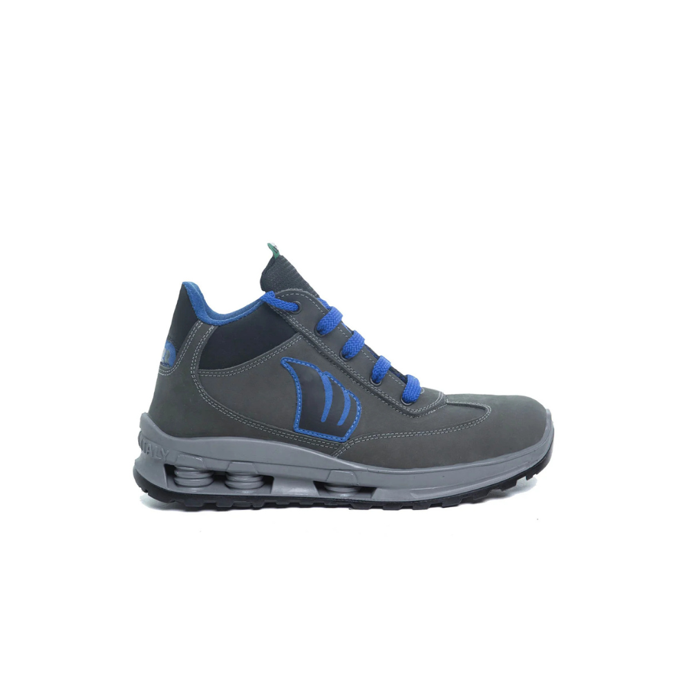 Scarpe Antinfortunistiche LEWER ROCK in Pelle Nubuck con Puntale in Alluminio e Suola Antiperforazione