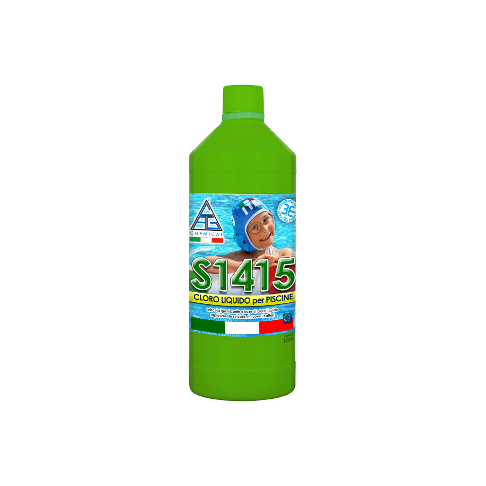 Cloro Liquido per Piscine 1 kg – Igienizzante Rapido e Professionale