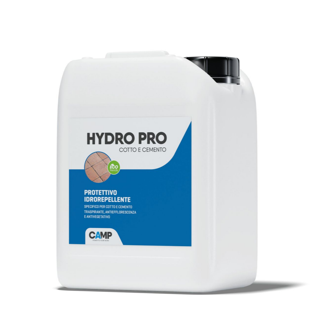 Hydro Pro Eco Cotto e Cemento – Idrorepellente Base Acqua per Materiali Minerali