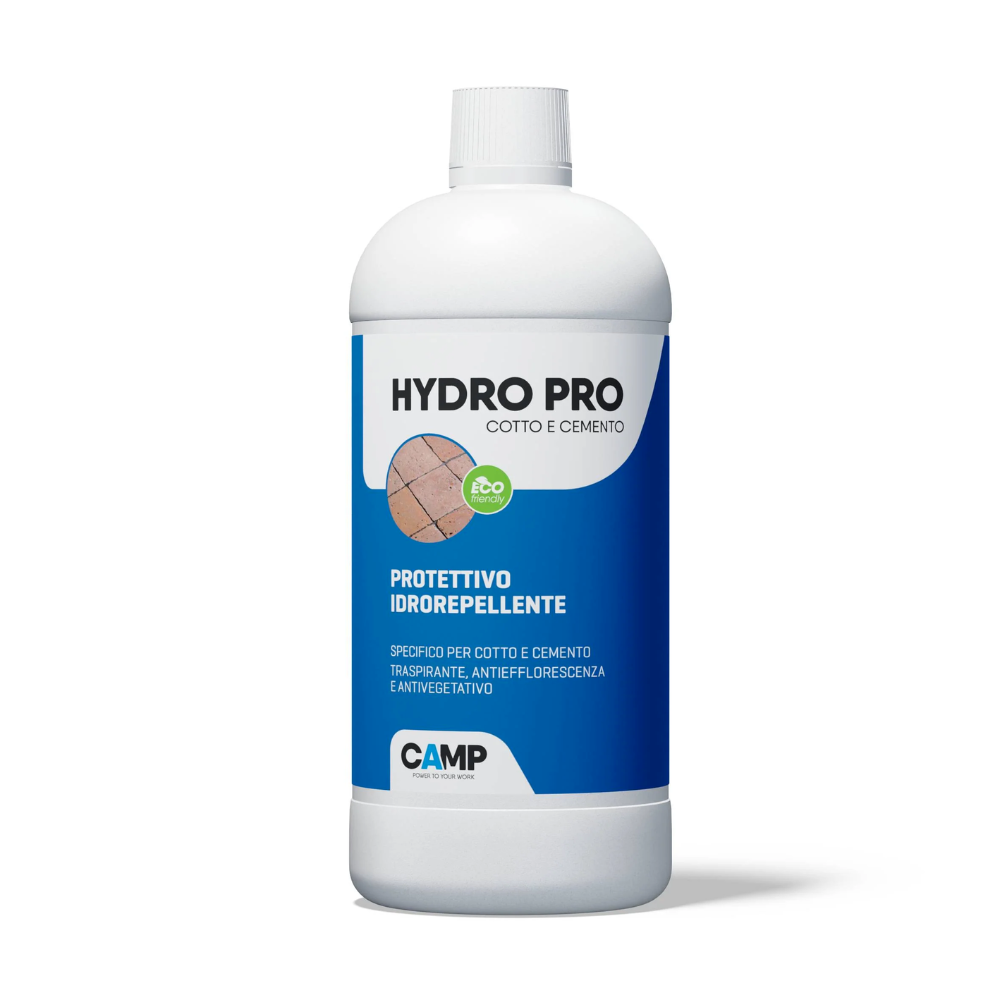 Hydro Pro Eco Cotto e Cemento – Idrorepellente Base Acqua per Materiali Minerali