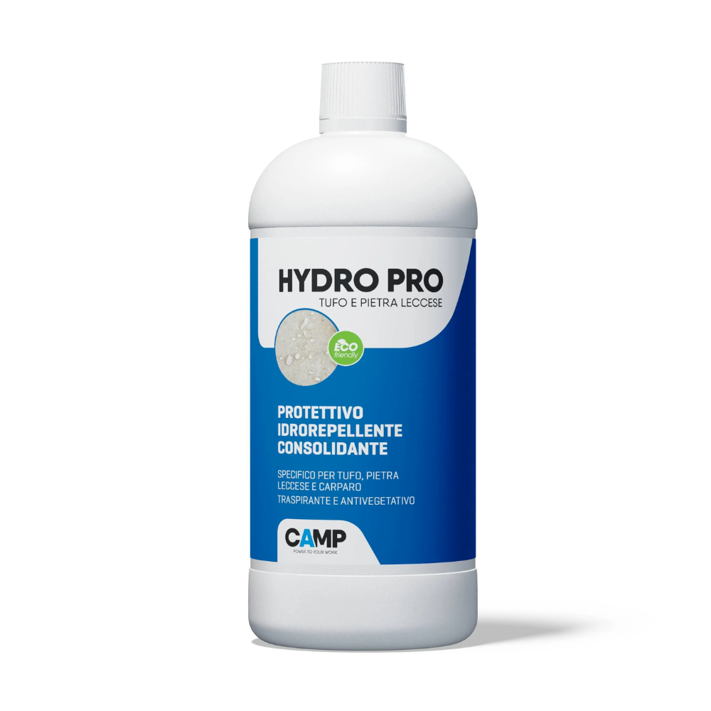 Hydro Pro Eco Tufo e Pietra Leccese – Idrorepellente Base Acqua per Pietre Porose