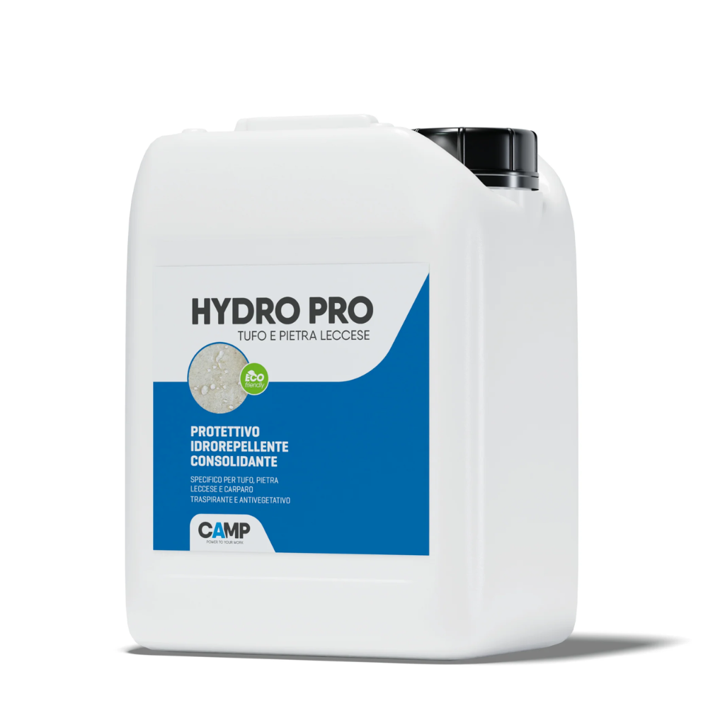 Hydro Pro Eco Tufo e Pietra Leccese – Idrorepellente Base Acqua per Pietre Porose