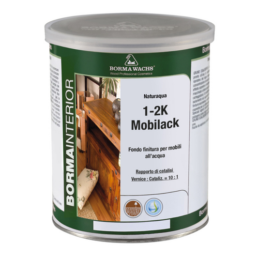 Naturaqua Mobilack – Vernice Acqua Eco-Compatibile per Mobili in Legno