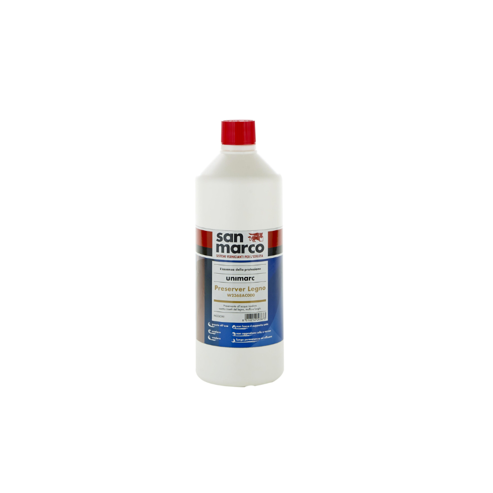 Unimarc Preserver Legno – Preservante Acqua Inodore Anti-Insetti e Funghi