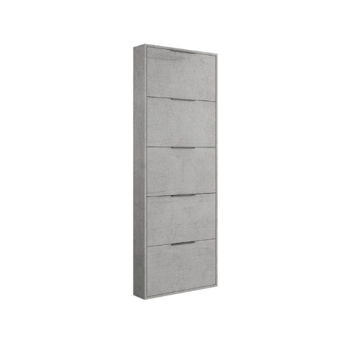 Scarpiera 5 ribalte slim 65x15x174 cm – Salvaspazio e verticale