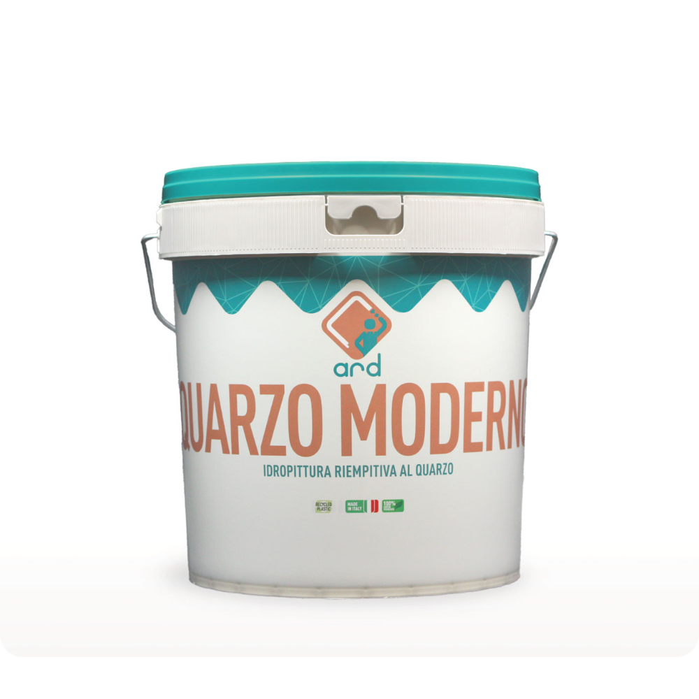 Idropittura al Quarzo Riempitiva – ARD Quarzo Moderno – Esterni Bianco