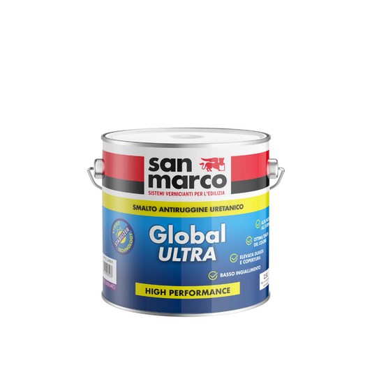 Global GL25 Satinato – Smalto Protettivo per Ferro e Legno