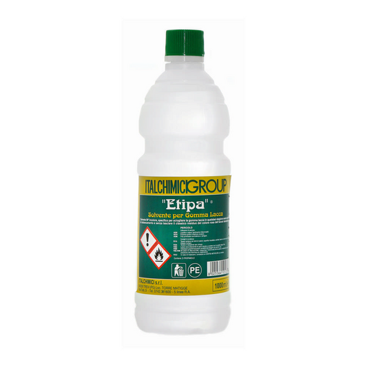 Etipa Solvente per Gomma Lacca 99° – Alcool Isopropilico Incolore