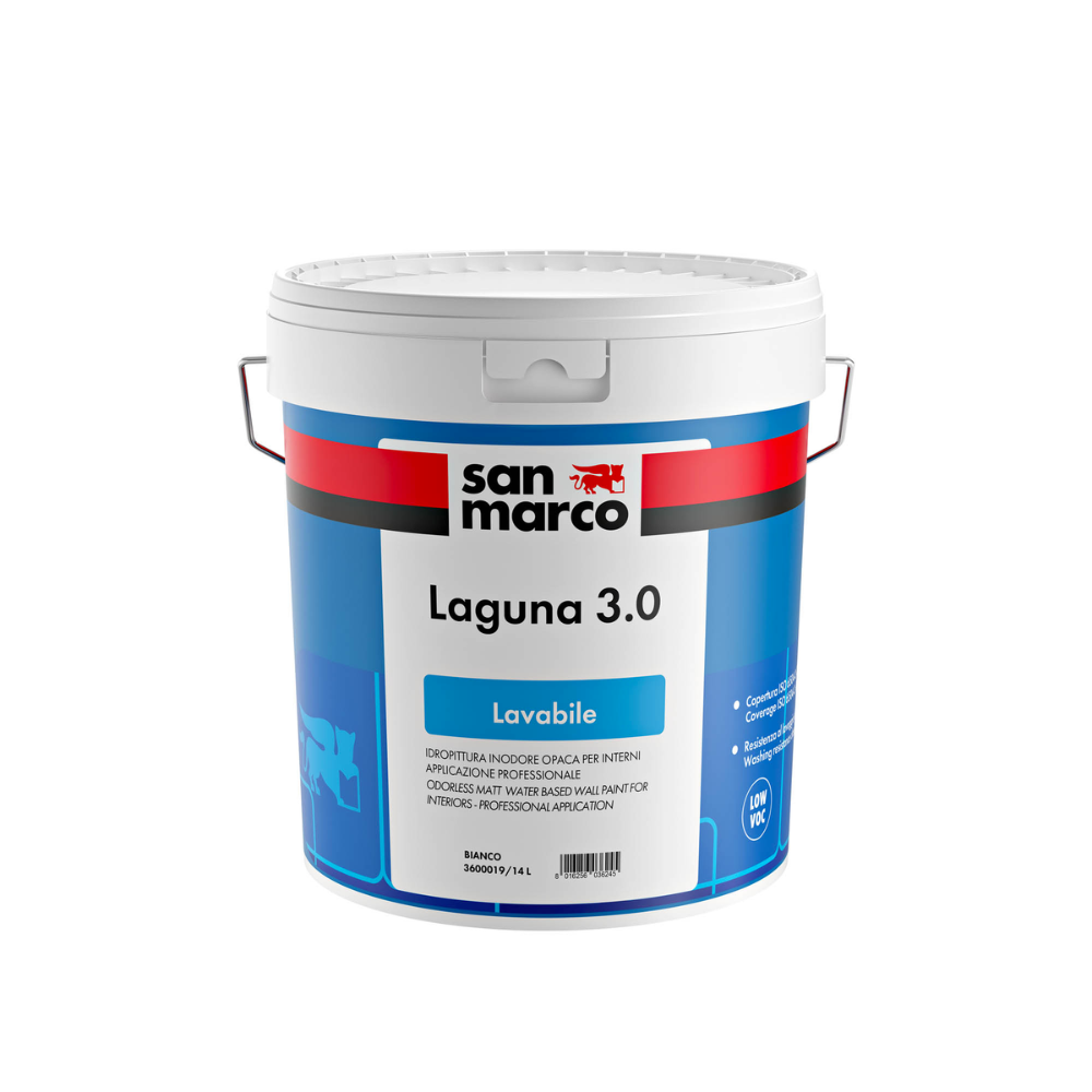 Laguna 3.0 – Idropittura Lavabile e Inodore per Interni