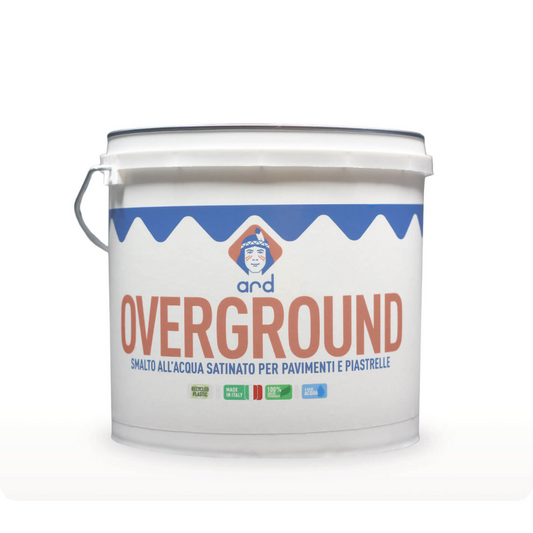 Smalto All’Acqua Satinato per Pavimenti – ARD Overground – Alta Resistenza