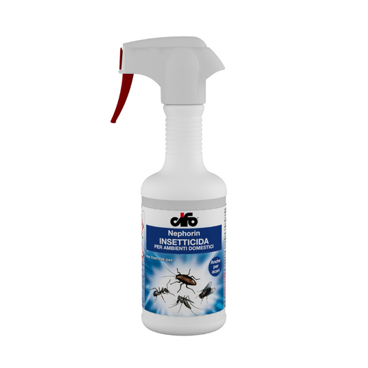 CIFO Nephorin Insetticida Pronto all’Uso – Efficace contro Blatte, Formiche, Mosche e Zanzare