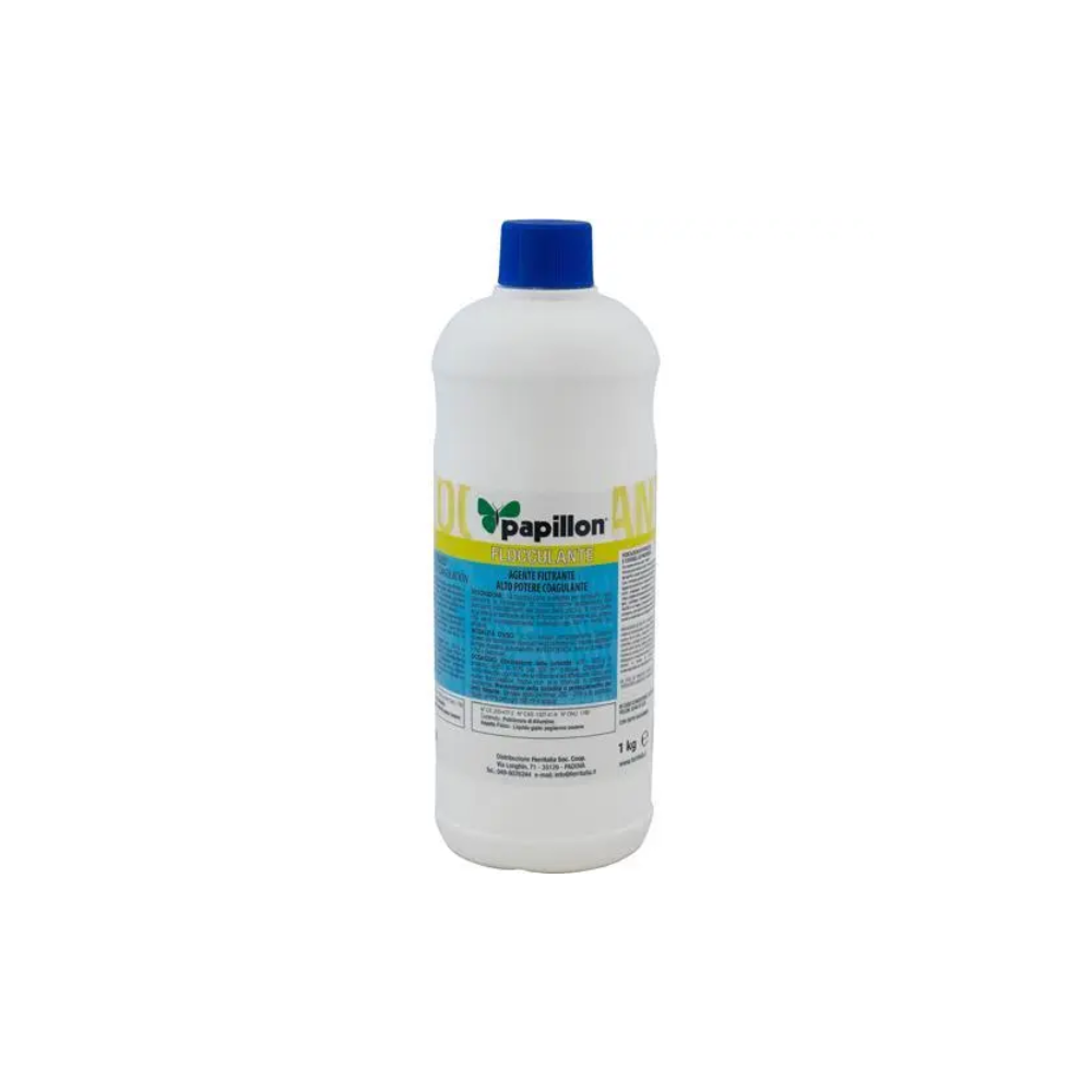 Flocculante Liquido Papillon – Trasparenza e Pulizia per Piscine