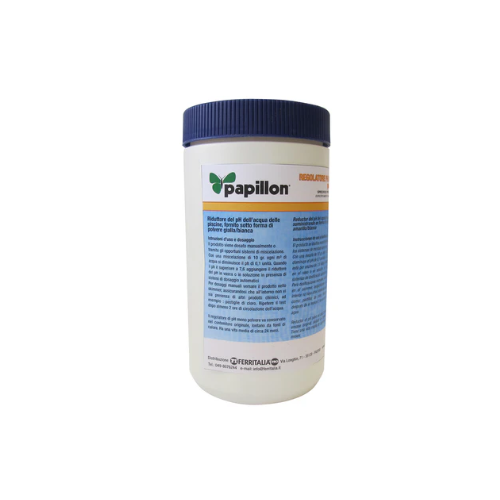 Regolatore pH Granulare Papillon – Equilibrio Chimico per Piscine