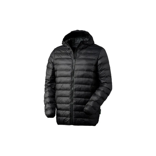 Piumino Leggero Imbottito in Nylon Neri Sestriere