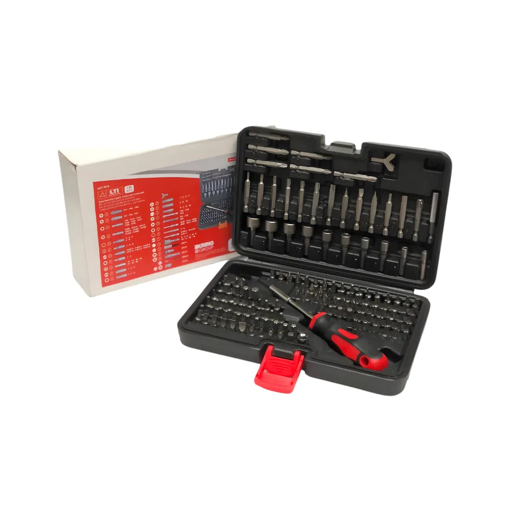 Set Assortimento Inserti, Chiavi e Accessori 138 Pezzi Krino